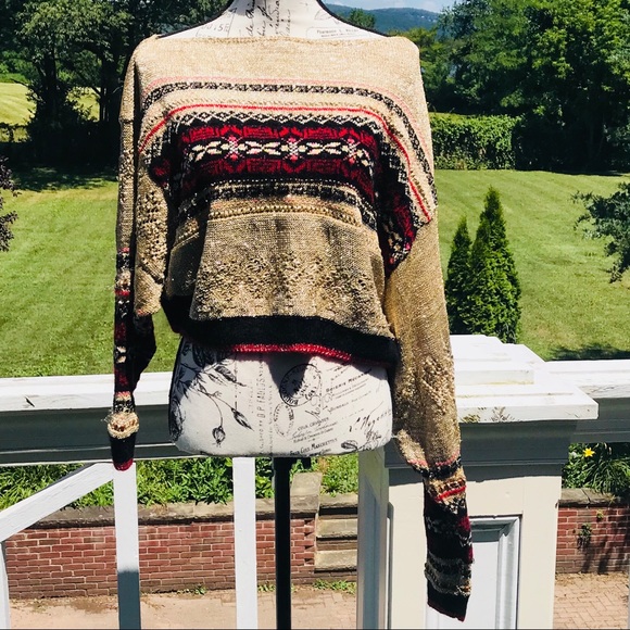  NWOT FREE PEOPLE SkinLake Sweater M - Picture 2 of 8